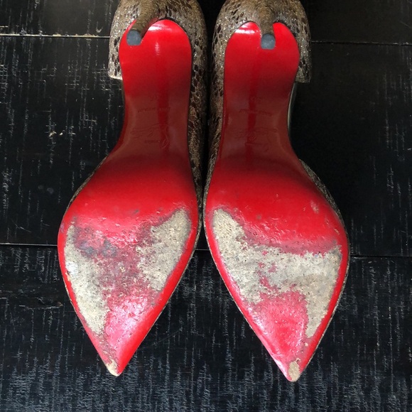 Christian Louboutin Iriza glitter pumps - Picture 6 of 8